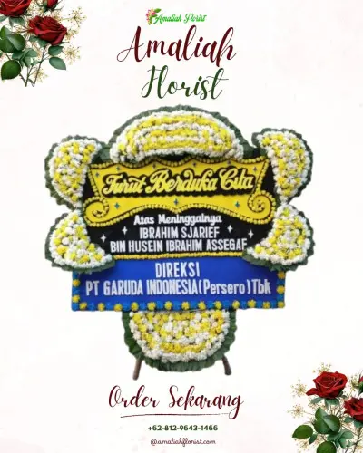 Papan Bunga Duka di Pejawaran